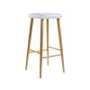 Стілець барний Happy дуб / білий / Uttario Velvet 2972 для ресторану