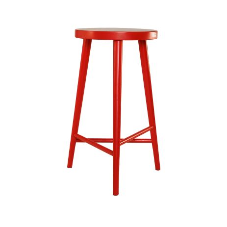 Напівбарний стілець №3 Ral 3020, червоний Напівбарний стілець №3 Ral 3020, червоний