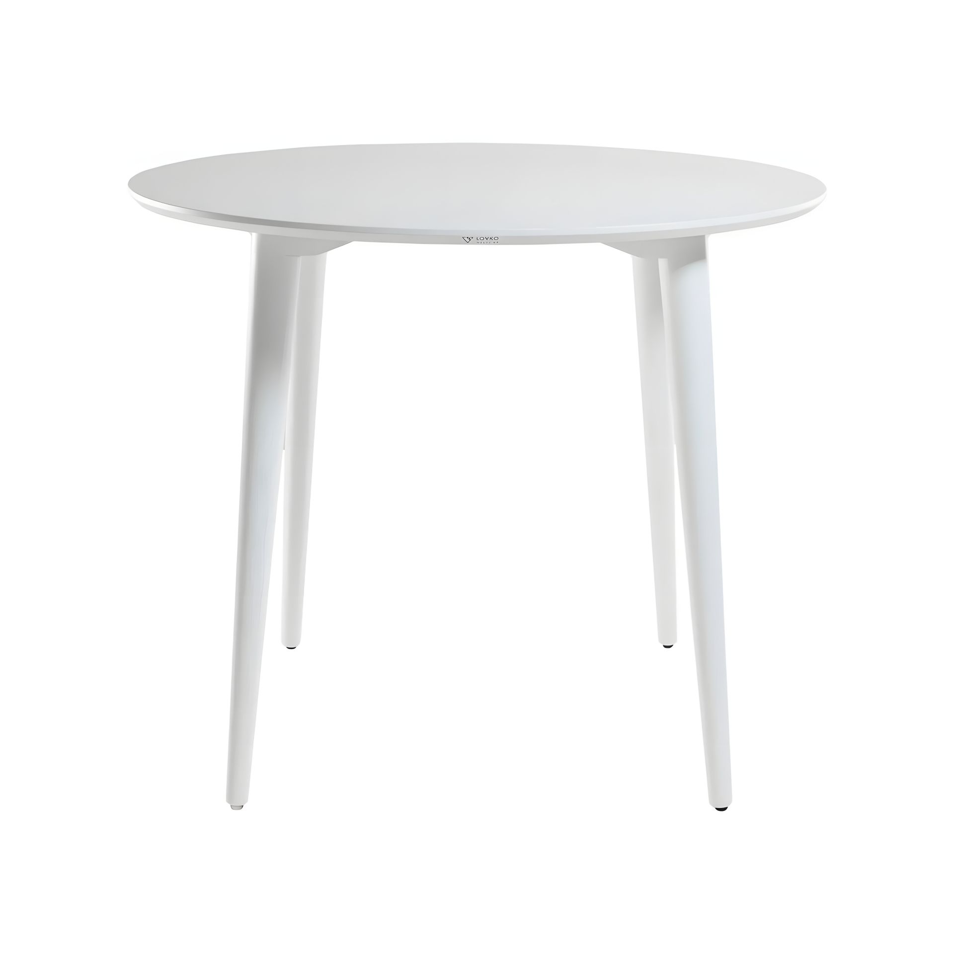 Білий стіл Dan d-90 Білий стіл Dan d-90