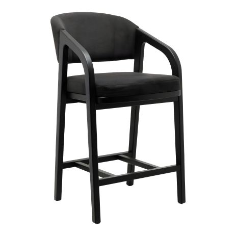 Otis крісло напівбарне чорне