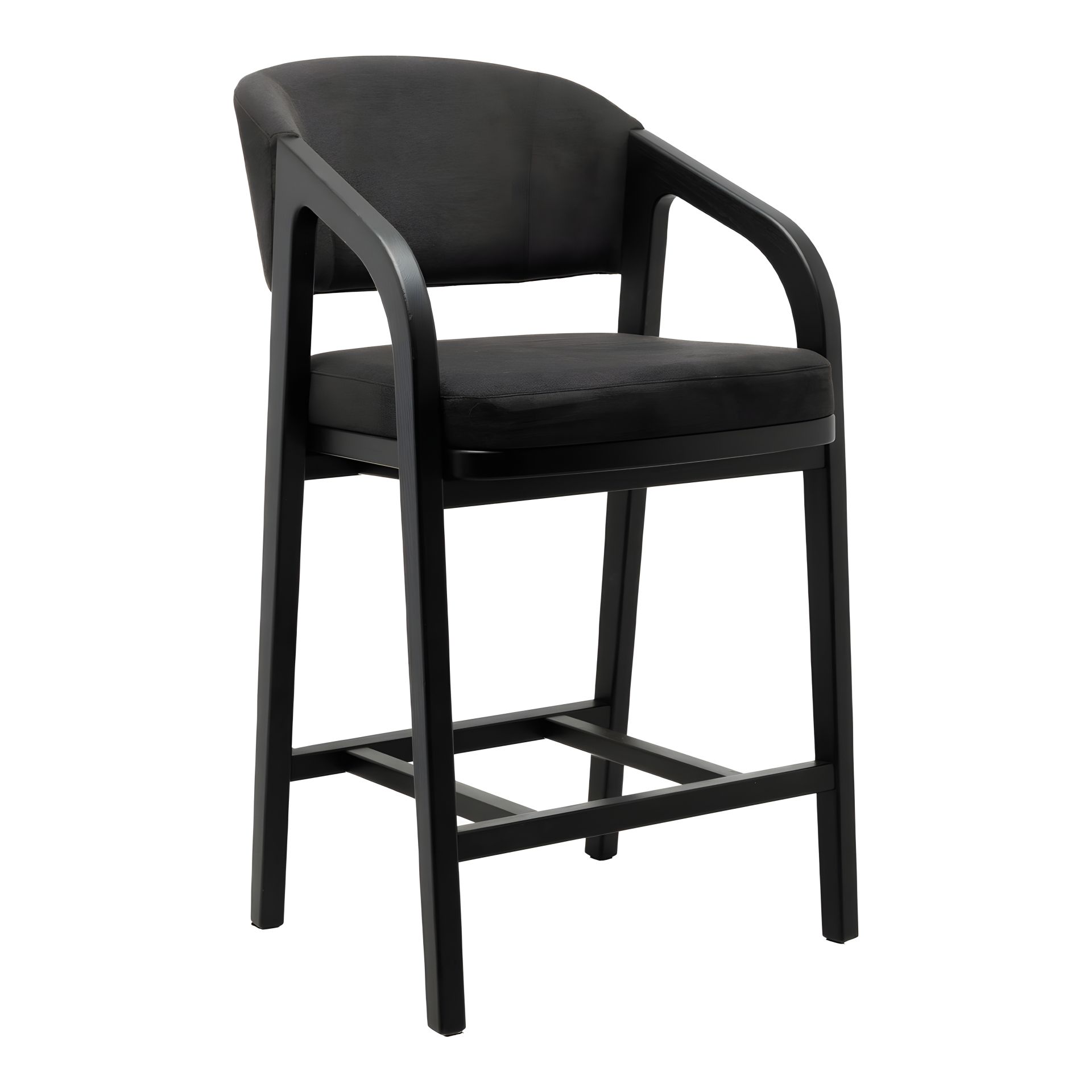 Otis крісло напівбарне чорне Otis крісло напівбарне чорне