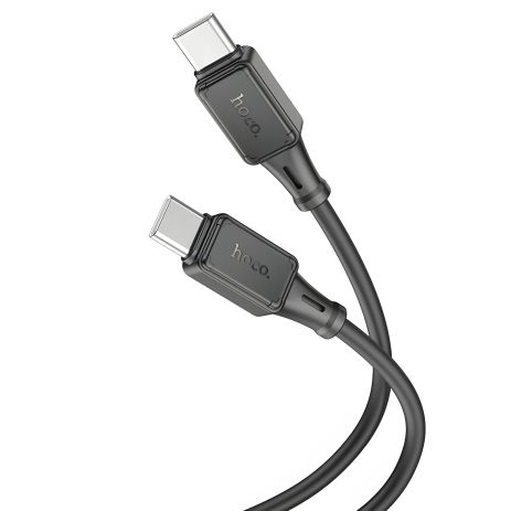 Type-C Кабель USB Hoco X101 to Type-C, 60W, 1m, black Type-C Кабель USB Hoco X101 to Type-C, 60W, 1m, black