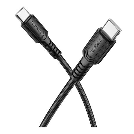 USB Borofone BX116 Type-C to Type-C 60W Черный