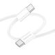 Кабель USB Borofone BX103 Original, 60W, Type-C to Type-C, 1m, Білий