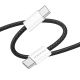 USB Borofone BX103 Original 60W Type-C to Type-C Черный