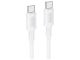 USB Borofone BX111 60W Type-C to Type-C Белый