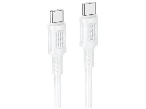 USB кабель Borofone BX111 60W Type-C to Type-C белый USB кабель Borofone BX111 60W Type-C to Type-C белый