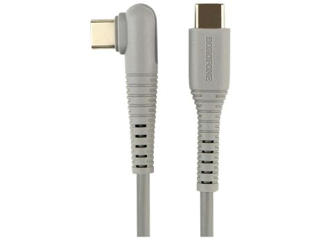 USB Borofone BX105 Corriente 60W Type-C to Type-C Серый