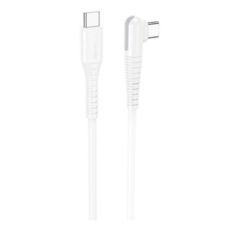 USB Borofone BX105 Corriente 60W Type-C to Type-C Белый