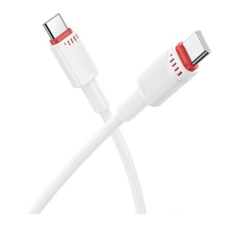 USB Borofone BX110 60W Type-C to Type-C Белый