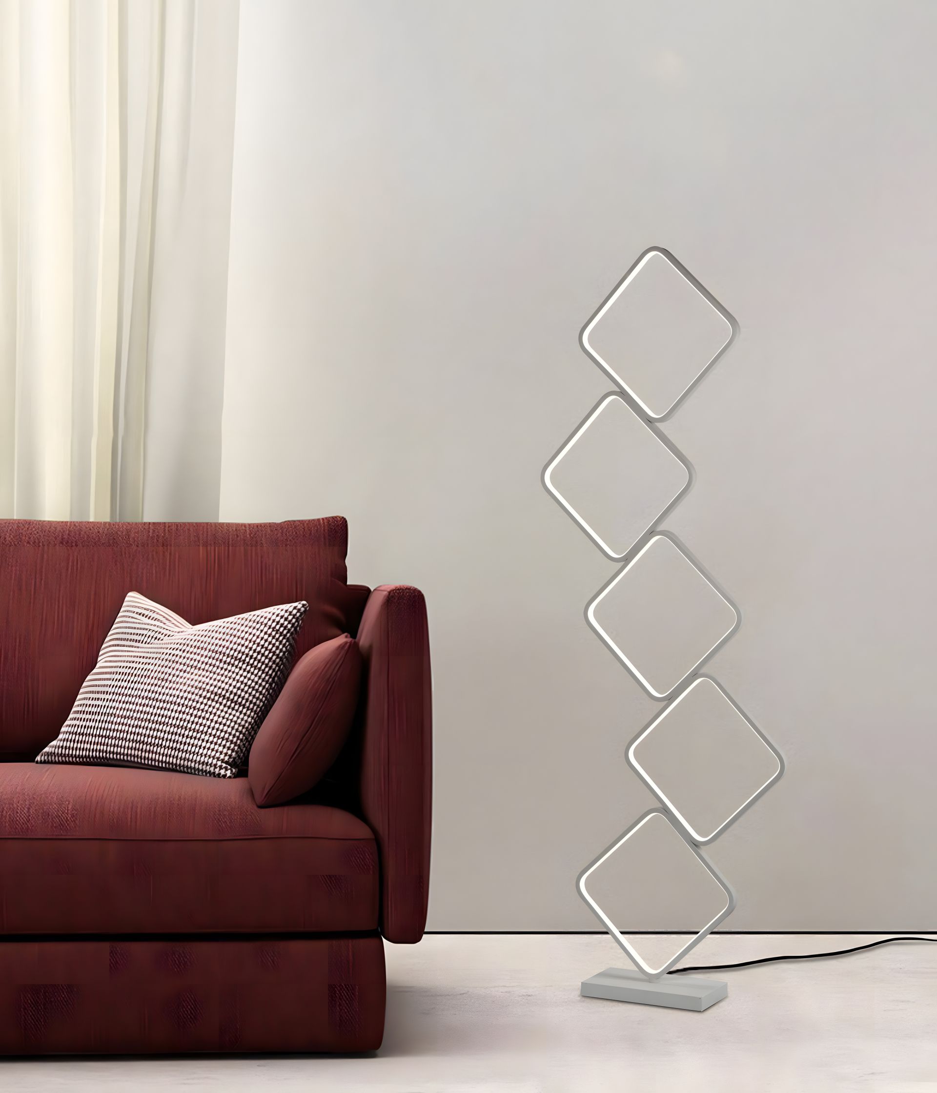 Светодиодный торшер LDD1006, Белый Светодиодный торшер LDD1006, Белый