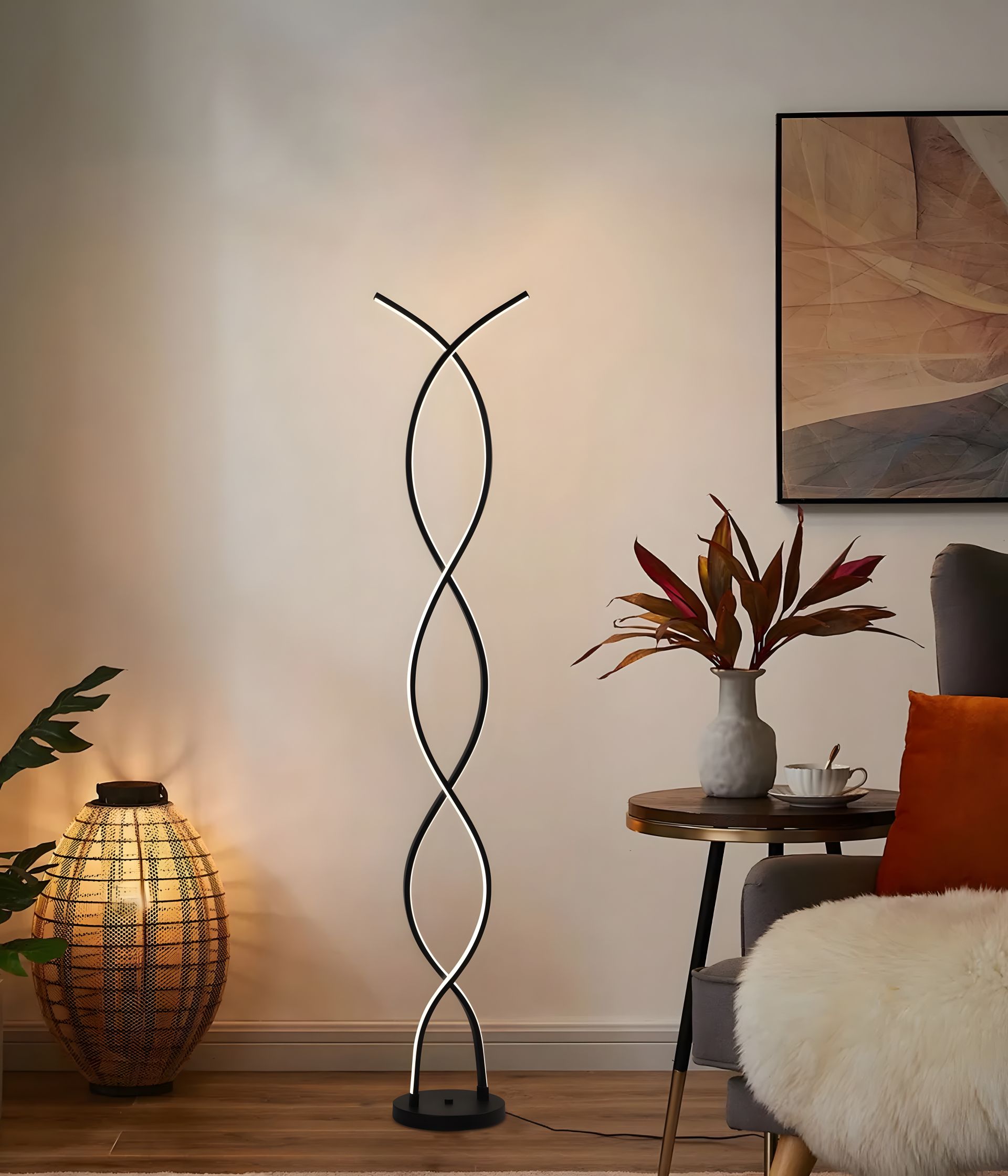 Светодиодный торшер LDD1010, Черный Светодиодный торшер LDD1010, Черный