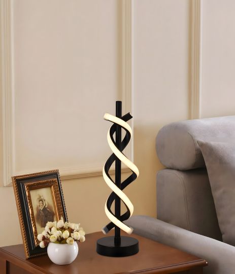 Світильник настільний TD2029, Чорний Світильник настільний TD2029, Чорний