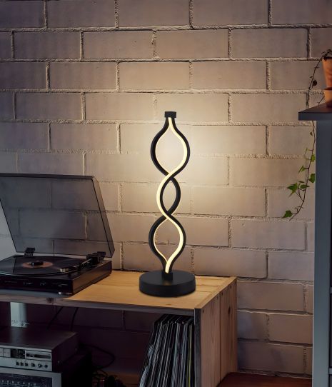 Настільний світильник TD2027, чорного кольору