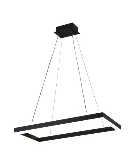 Люстра світлодіодна підвісна INTEREES IS QQD3093 BK