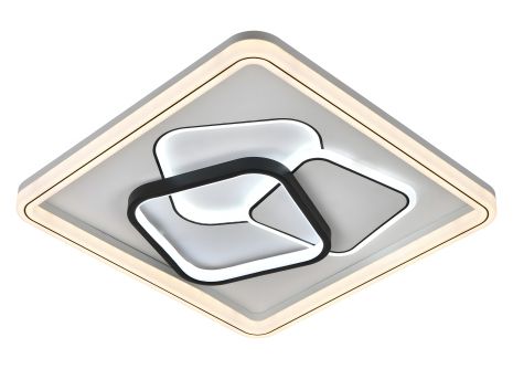 Стельова люстра 5013 (Білий+Чорний) Стельова люстра 5013 (Білий+Чорний)