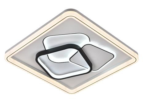 Стельова люстра 5013 (Білий+Чорний)