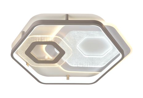Стельова світлодіодна люстра WSD5227, Біла
