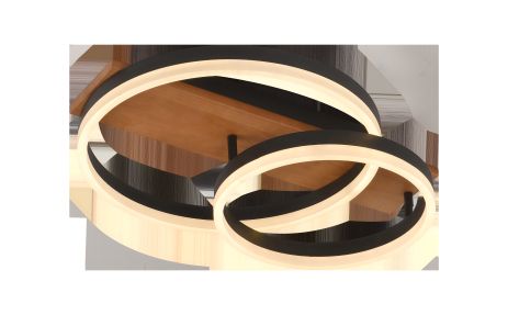 Деревянная светодиодная люстра MTD137