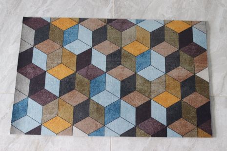 Килимок для дому безворсовий кольоровий ECO 50*80 см Килимок для дому безворсовий кольоровий ECO 50*80 см