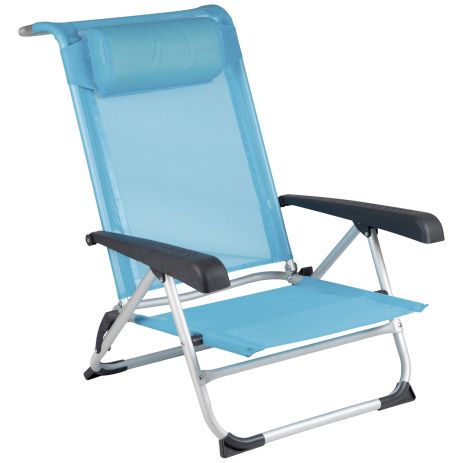 Крісло розкладне Bo-Camp Saint-Tropez Blue (1204784)