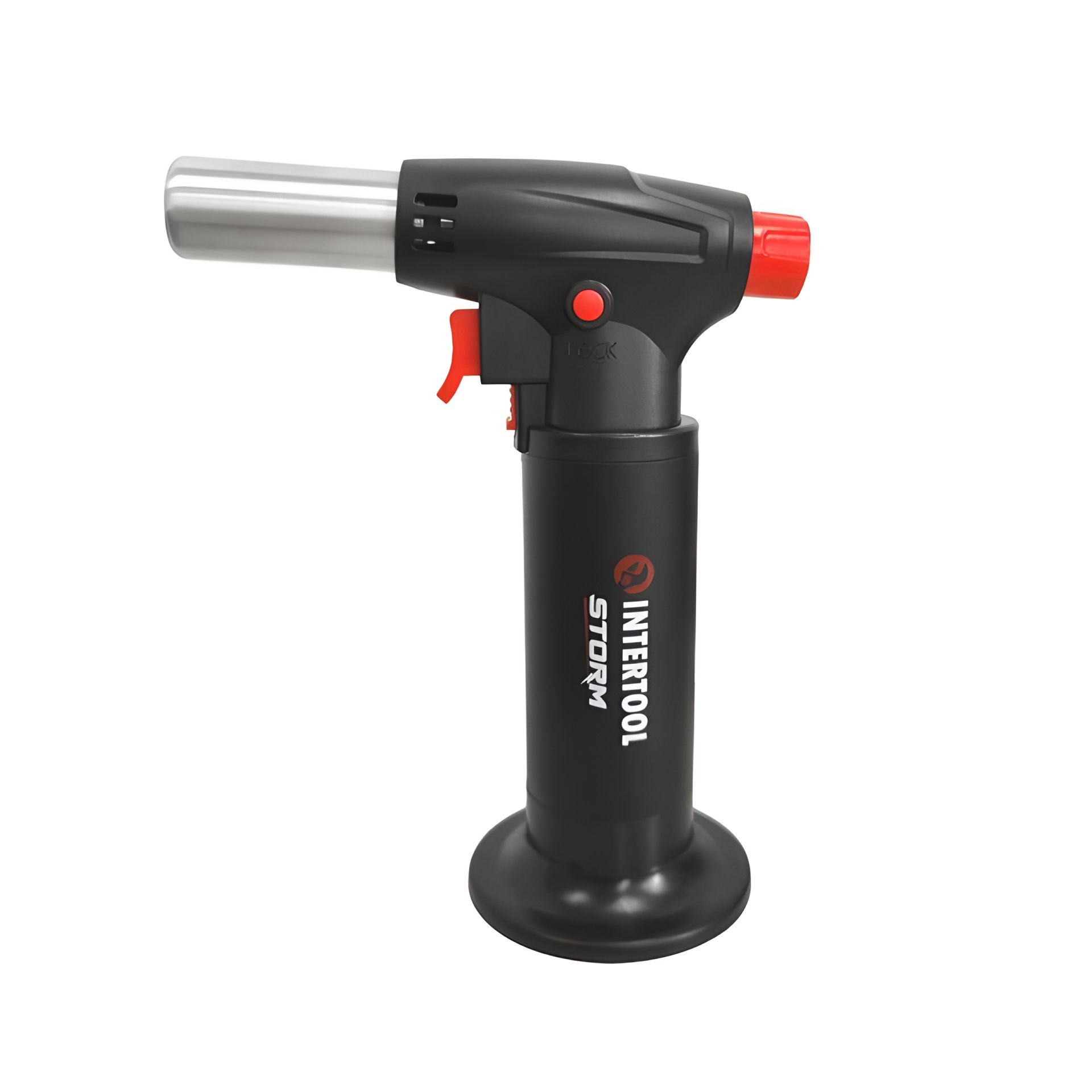 Газовий пальник, заправний, 1100 °C, з п'єзорозпалом, STORM INTERTOOL GB-0008 Газовий пальник, заправний, 1100 °C, з п'єзорозпалом, STORM INTERTOOL GB-0008
