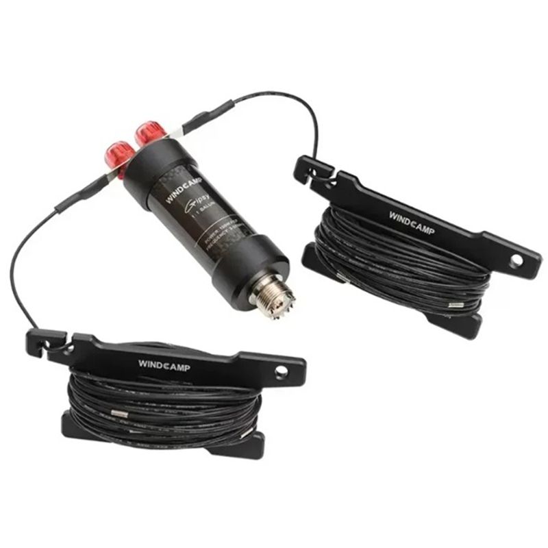 Короткохвильова антена диполь для діапазонів 5/7/10/14/18/21/24/28(29)/50 мГц Windcamp Gipsy 5-50MHz Короткохвильова антена диполь для діапазонів 5/7/10/14/18/21/24/28(29)/50 мГц Windcamp Gipsy 5-50MHz