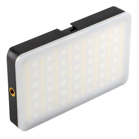 LED Лампа студійна M140 RGB, 2000mAh, 2700-6500K, 6.5W, 180°, Чорний LED Лампа студійна M140 RGB, 2000mAh, 2700-6500K, 6.5W, 180°, Чорний
