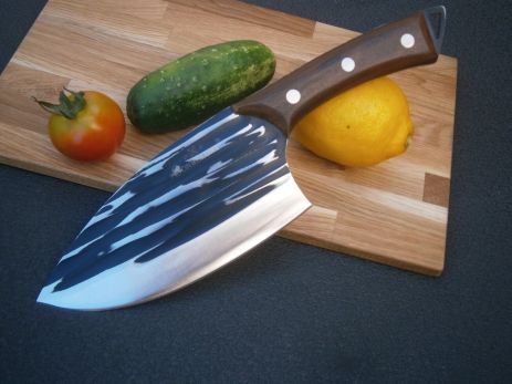 Ніж-сокирка кухарський Sonmelony Chef SD-10ВМ фултанг 30 см