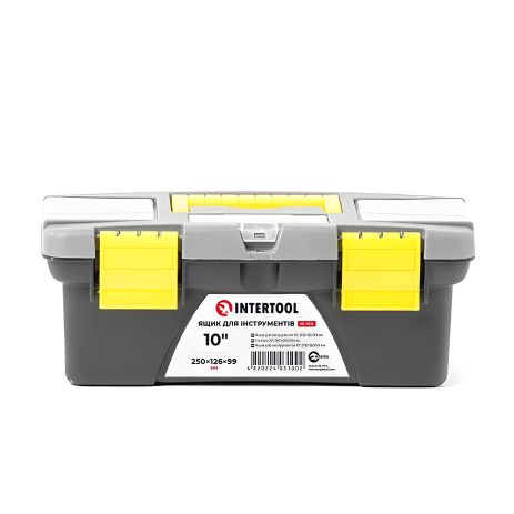 Ящик для інструментів 10" 250*126*99мм INTERTOOL BX-0310