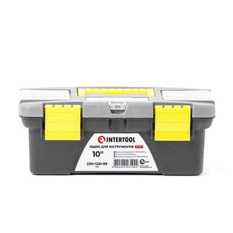 Ящик для инструментов 10" 250*126*99мм INTERTOOL BX-0310