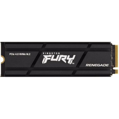 SSD M.2 Kingston FURY Renegade with Heatsink, 4TB, 2280, NVMe, PCIe Gen 4.0 x4, 3D TLC NAND