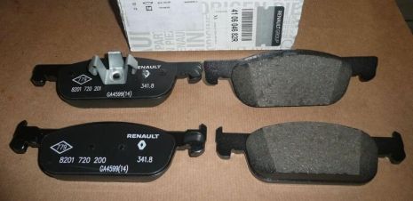 Колодки передні гальмівні logan II, RENAULT (410604682R)