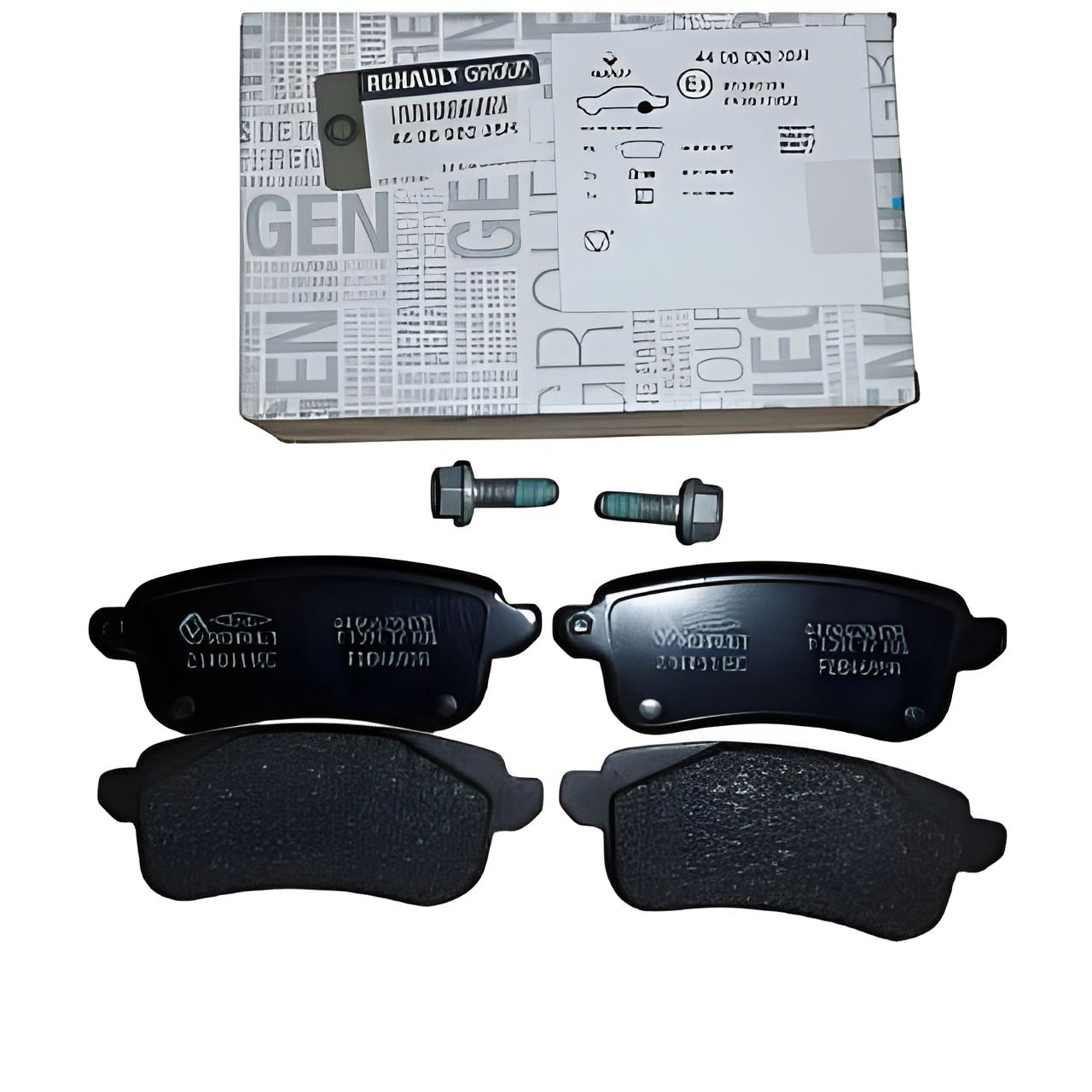 Гальмівні задні колодки Renault Megane IV/Scenic IV 16-, RENAULT (440608235R) Гальмівні задні колодки Renault Megane IV/Scenic IV 16-, RENAULT (440608235R)