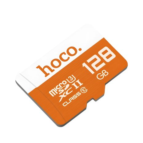 Hoco TF SDXC 128GB high speed карта пам'яті помаранчева