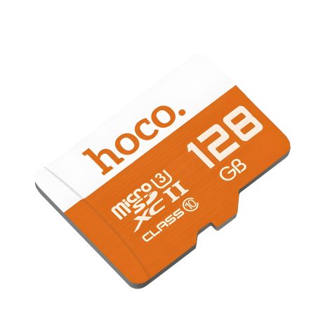 Hoco TF SDXC 128GB high speed карта пам'яті помаранчева