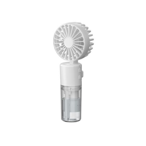 Ручний бездротовий вентилятор F2 з функцією зволоження, 4 mode, 150ml, 3W, 1200mAh, white Ручний бездротовий вентилятор F2 з функцією зволоження, 4 mode, 150ml, 3W, 1200mAh, white