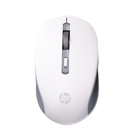 Бездротова миша HP S1000 Plus Silent 2.4ГГц з USB-приймачем і тихими кнопками White