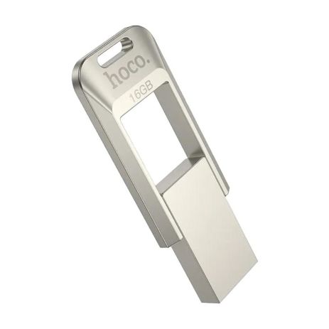 USB флеш накопитель Hoco UD16 16GB USB 3.0 металлический silver