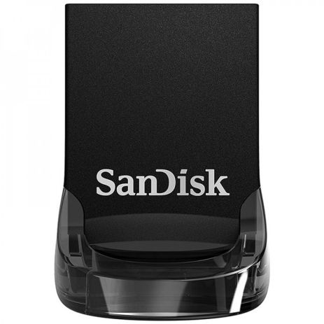 Флеш накопичувач USB SanDisk USB 3.1 Ultra Fit 64Gb (130Mbps) Black