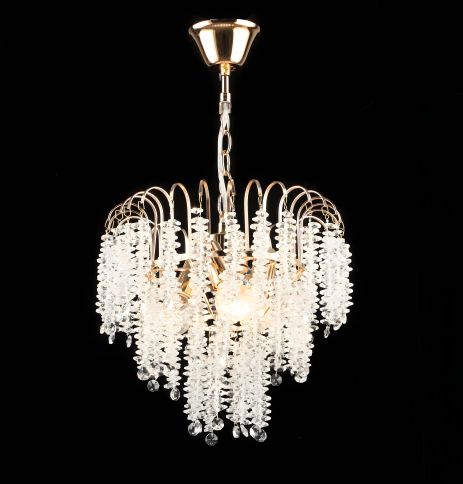 Люстра подвесная хрустальная E2689/3, Золото Люстра подвесная хрустальная E2689/3, Золото
