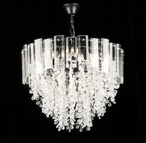 Подвесная хрустальная люстра S2475/6, Черный
