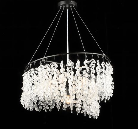 Подвесная хрустальная люстра S2484/6, Черный