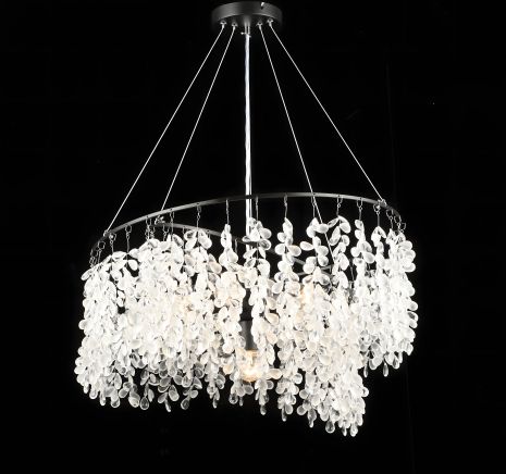 Підвісна кришталева люстра S2484/6, Чорний