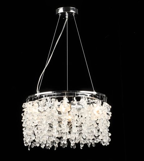 Хрустальная подвесная люстра S2490/6, Хром Хрустальная подвесная люстра S2490/6, Хром