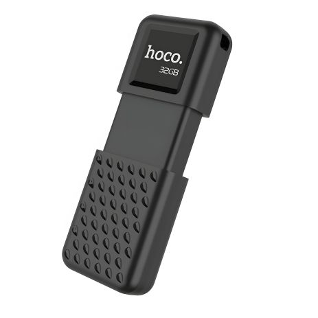 Флеш накопичувач Hoco UD6, 32GB, USB2.0, Чорний