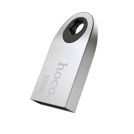 Флеш накопичувач USB Hoco UD9, 32GB, USB2.0, сріблястий