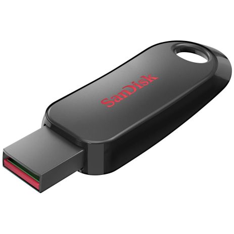 Флеш накопичувач USB SanDisk Cruzer Snap, USB 2.0, 128Gb, Black
