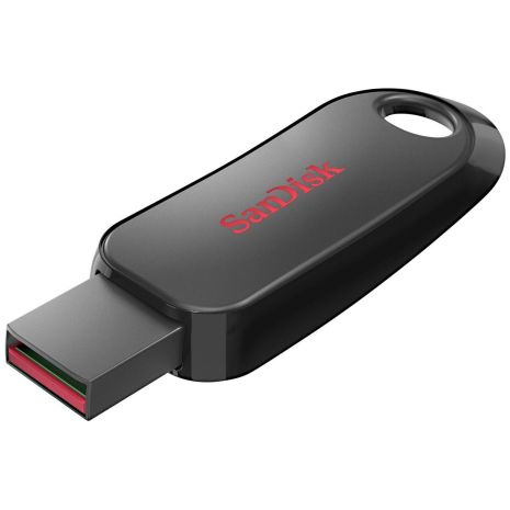 Флеш накопичувач USB SanDisk Cruzer Snap, USB 2.0, 128Gb, Black