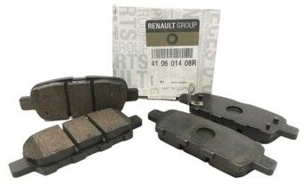 Колодки задні гальмівні Qashqai/X-Trail 07- (38x105,5x14,3), RENAULT (410601408R)